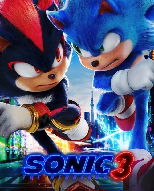 Sonic the Hedgehog 3 2024 Movie Poster